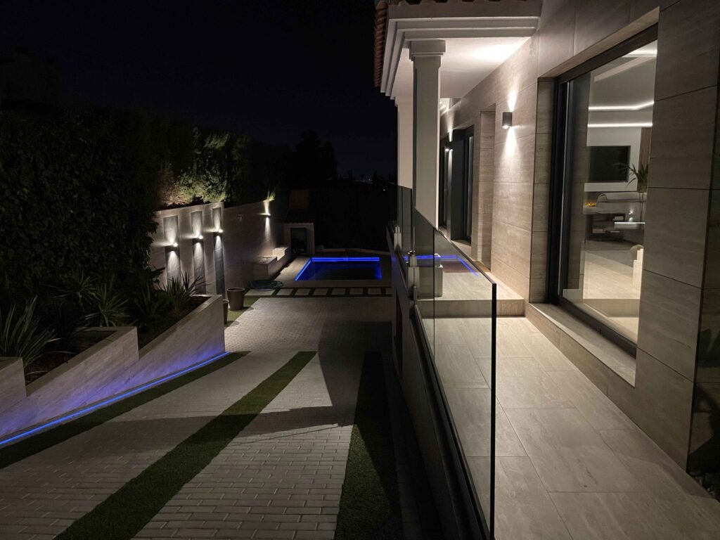 luxury home with pool